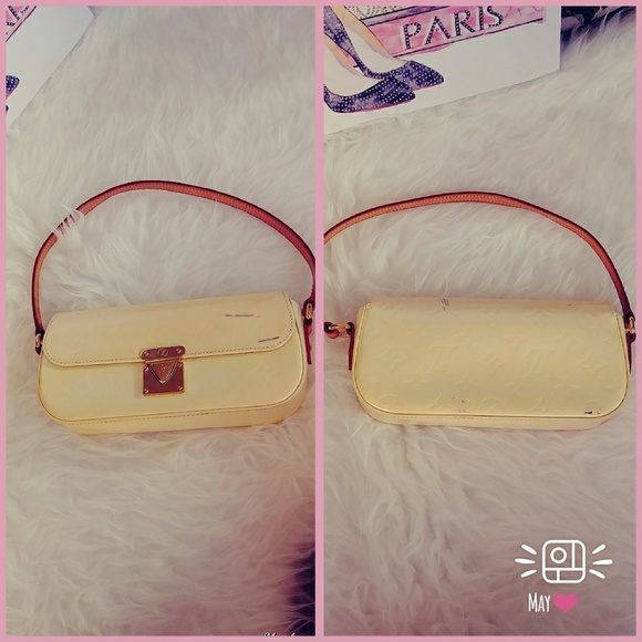 sale🎄authentic Louis vuitton malibu vernis Small used fair condition - Picture 4 of 9